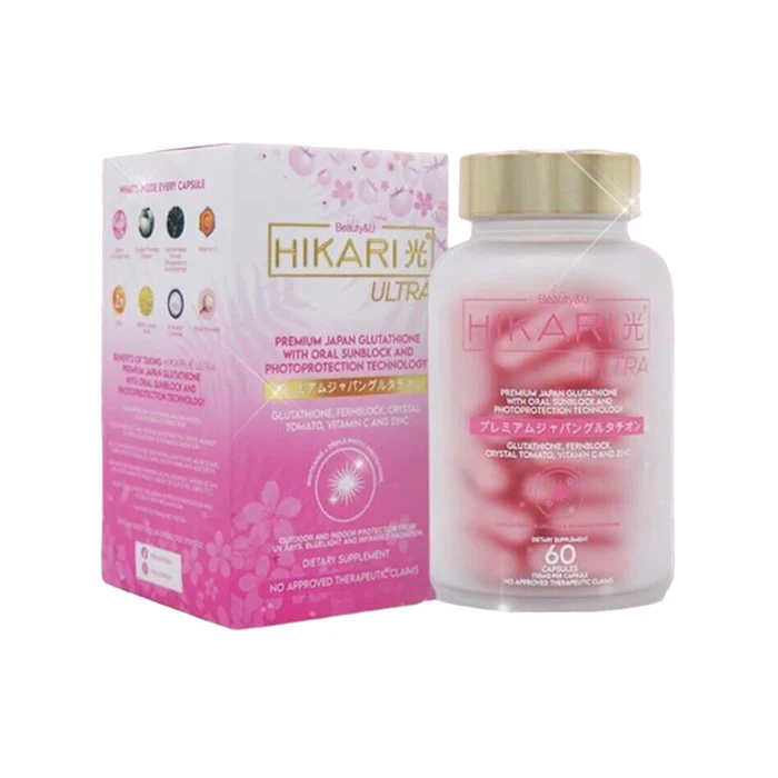 Hikari Ultra Premium Japan Glutathione | Skin Brightening Antioxidant Supplement