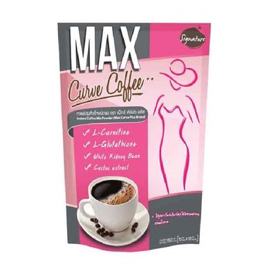 Max Curve Coffee ++ 10 Sachets 150g | Weight Management & Metabolism Boosting Coffee | Thailand