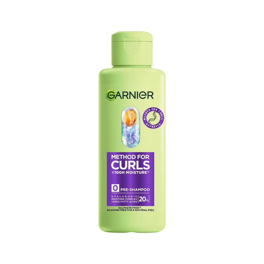 Garnier Method for Curls Pre Shampoo 200ml | Nourishing Treatment for Defined, Frizz-Free Curls | Italy