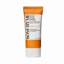 SOMEBYMI V10 Hyal Air Fit Sunscreen SPF50+ PA++++ 50ml | No White Cast, Vegan | Korea
