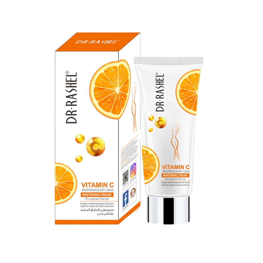 Dr Rashel Vitamin C Brightening & Anti-Aging Whitening Cream 80g | The Ultimate Radiance Booster | P.R.C