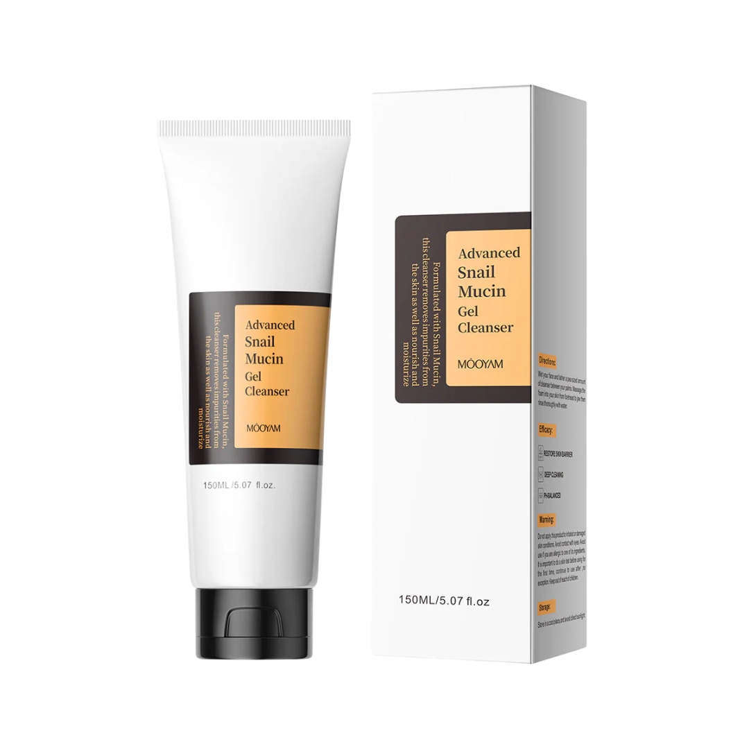 Cosrx Advanced Snail Mucin Gel Cleanser 150ml | Hydrating & Restorative Facial Cleanser | Korea