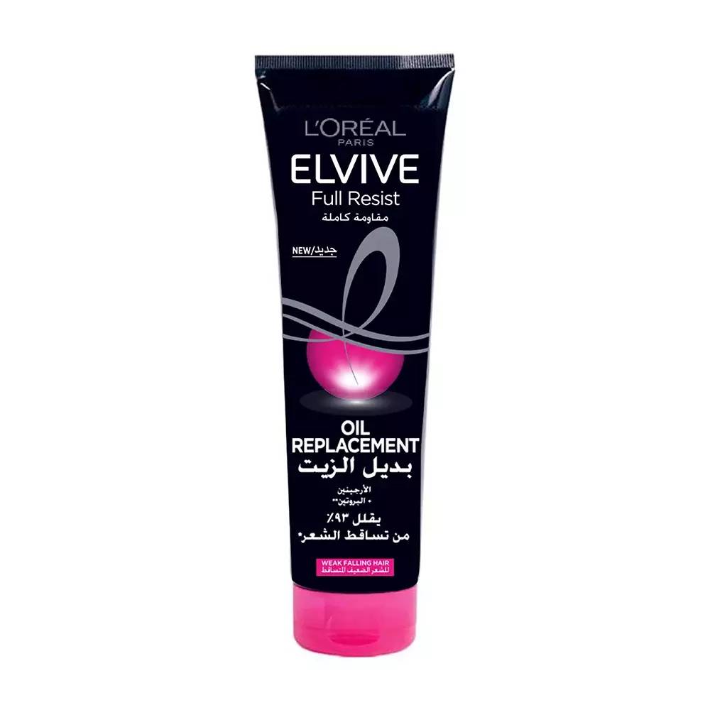 L'Oréal Elvive Full Resist Oil Replacement 300ml | Anti-Breakage & Strengthening | - Egypt