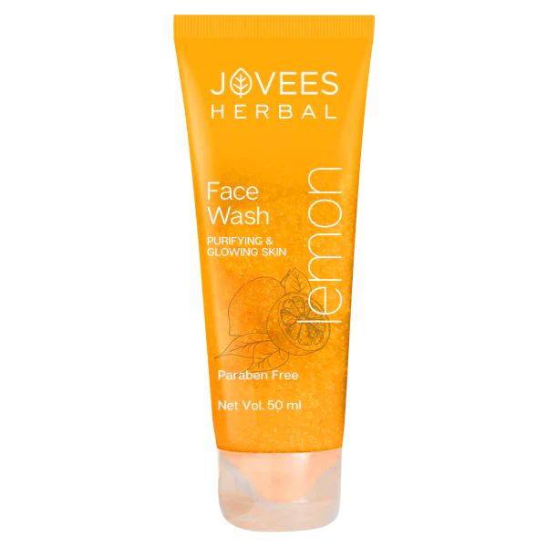 Jovees Lemon Face Wash 120ml | Oil Control & Skin Brightening Cleanser | India