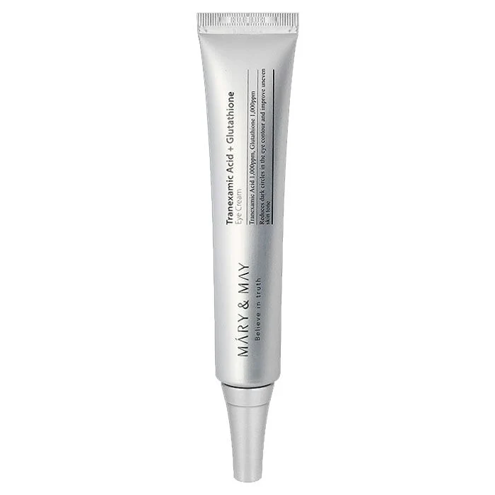 Mary & May Tranexamic Acid+ Glutathione Eye Cream 30ml | Brightening Dark Circles & Fine Lines | South Korea