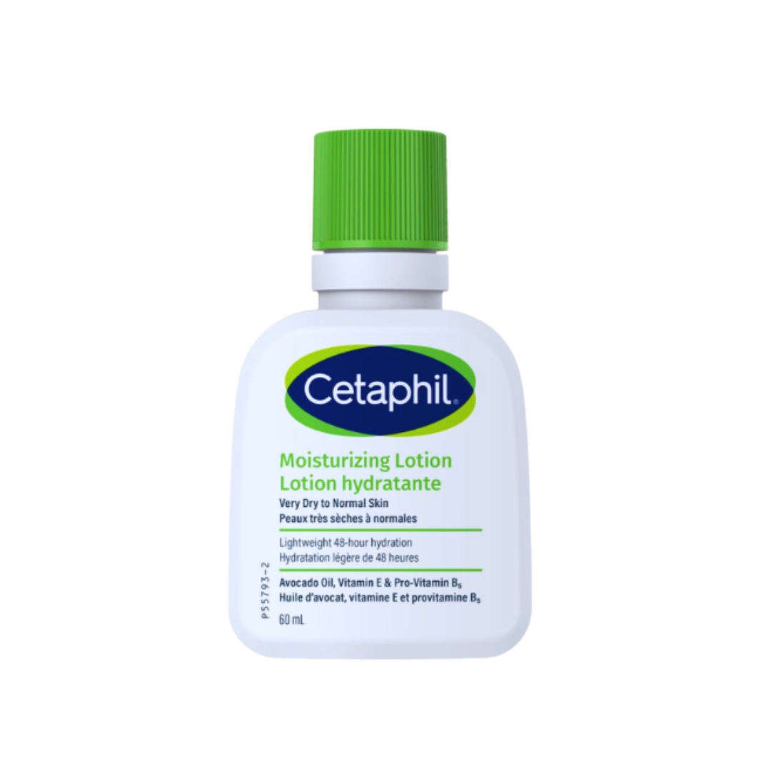 Cetaphil Moisturizing Lotion 60ml | Daily Hydration for Soft & Smooth Skin | Canada