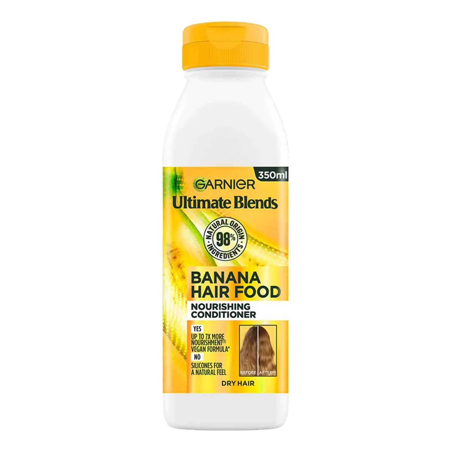 Garnier Ultimate Blends Banana Hair Food Nourishing Conditioner 350ml | Nourishing Conditioner for Dry Hair | Italy