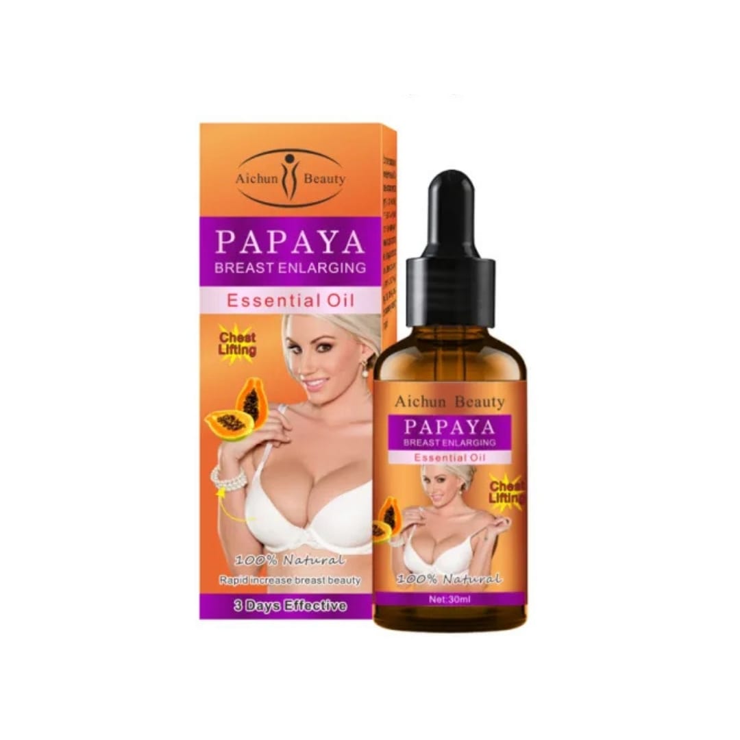 Aichun Beauty Papaya Breast Essential Oil 30ml | Body Care | P.R.C