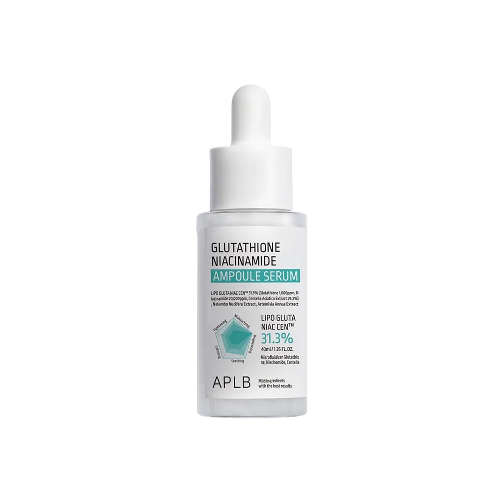 APLB Glutathione Niacinamide Ampoule Serum 40ml | Brightening & Anti-Aging | South Korea
