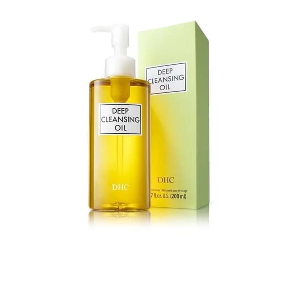 DHC Deep Cleansing Oil 200ml | Japanese Makeup Remover & Hydrating Facial Cleanser | Japan